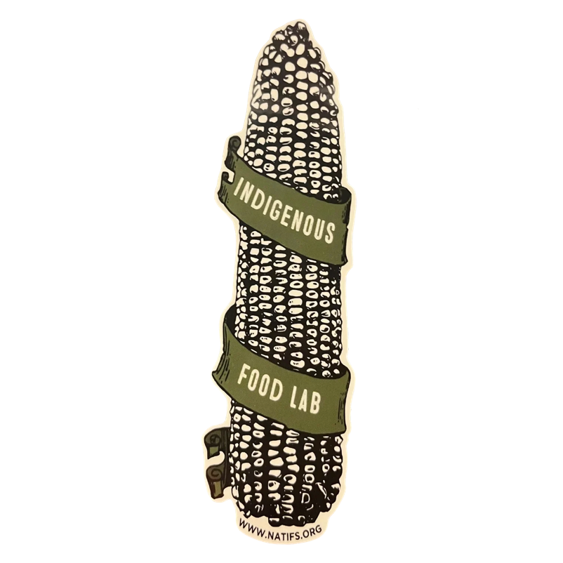 Indigenous Food Lab Corn Sticker