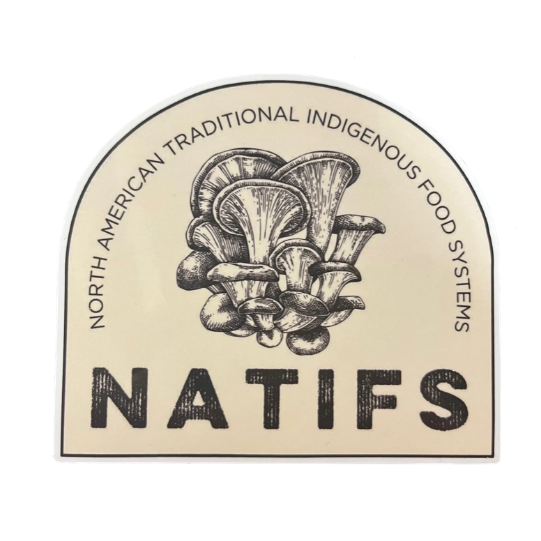 NATIFS Mushroom Sticker