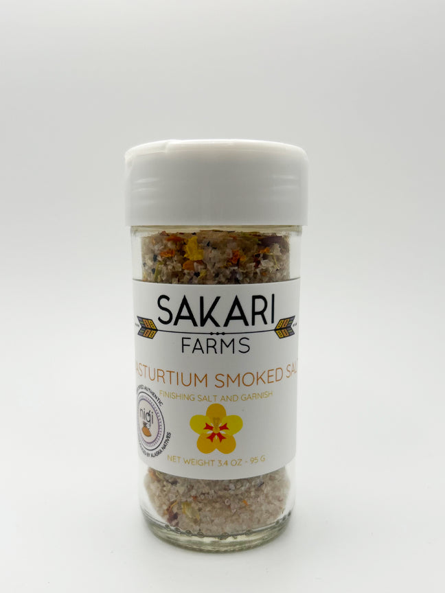 Nasturtium Smoked Salt