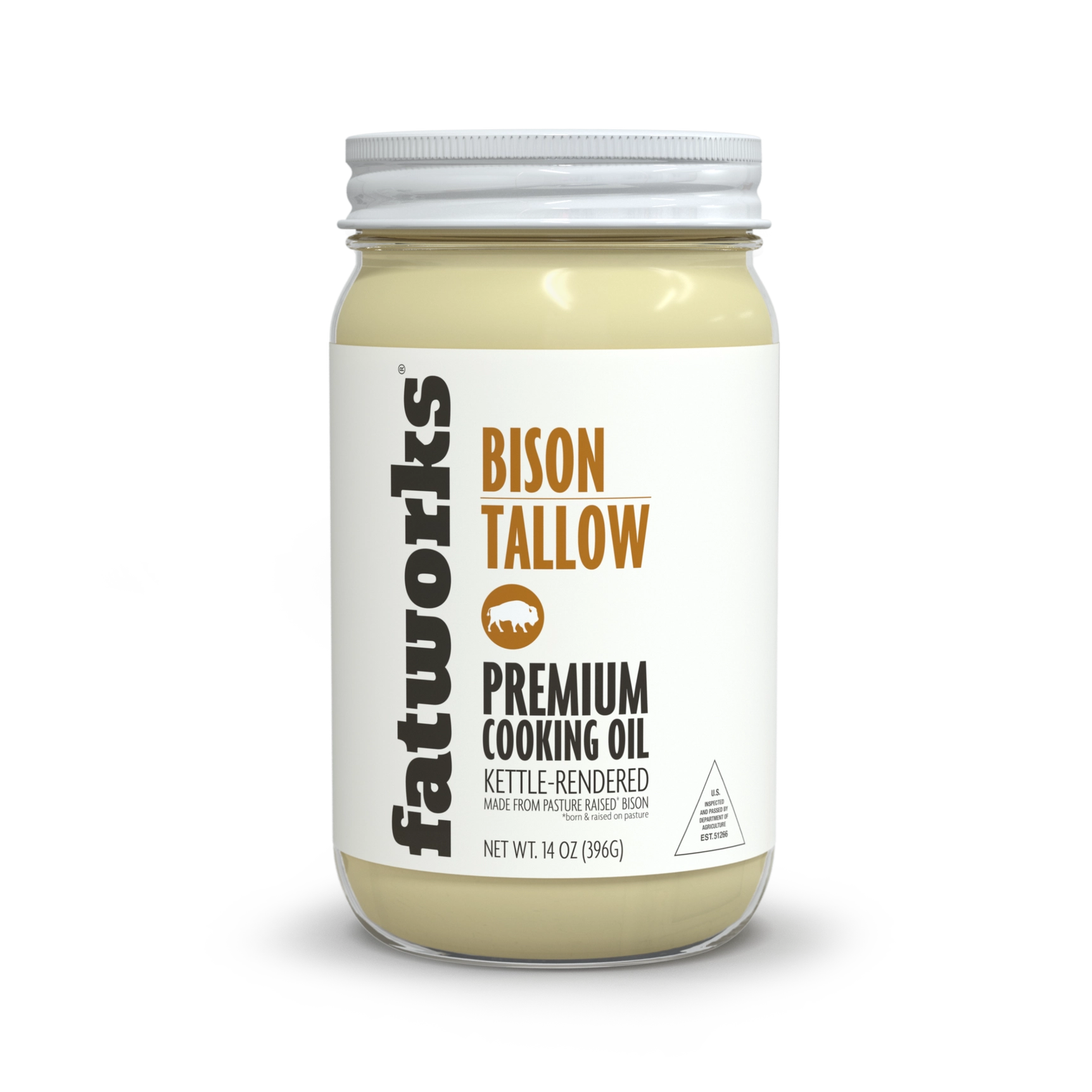 Bison Tallow Cooking Oil