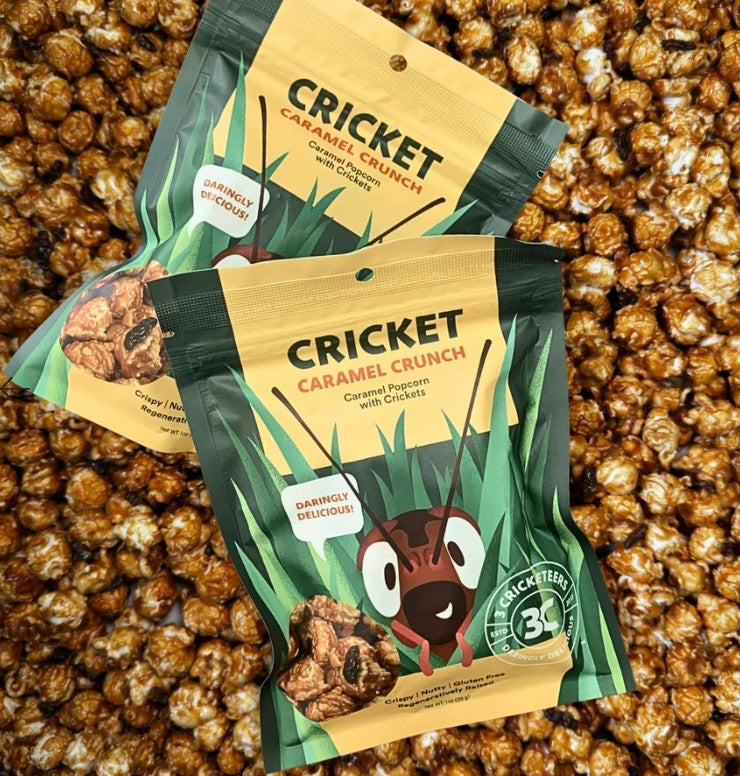 Caramel Cricket Popcorn