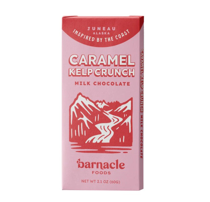 Caramel Kelp Crunch Milk Chocolate Bar