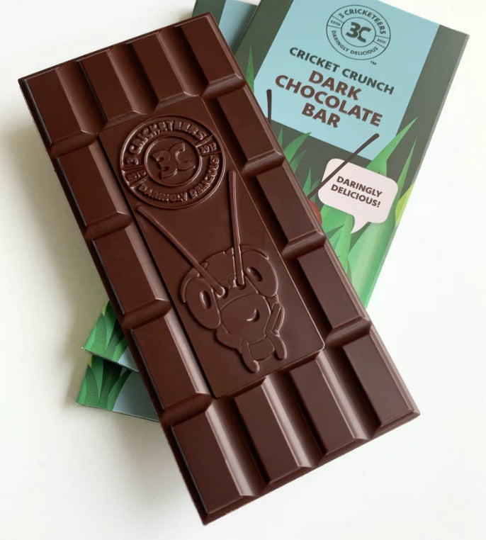 Dark Chocolate Cricket Crunch Bar