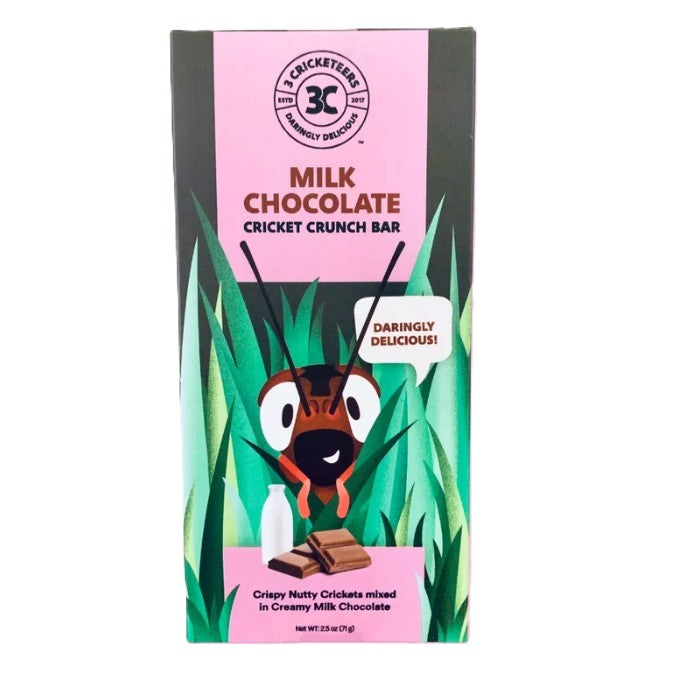Milk Chocolate Cricket Crunch Bar