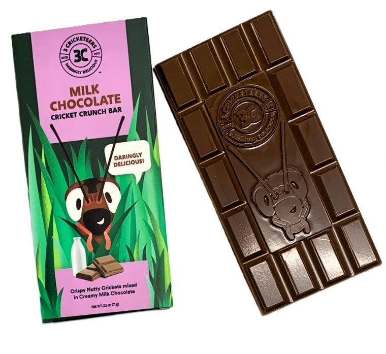 Milk Chocolate Cricket Crunch Bar