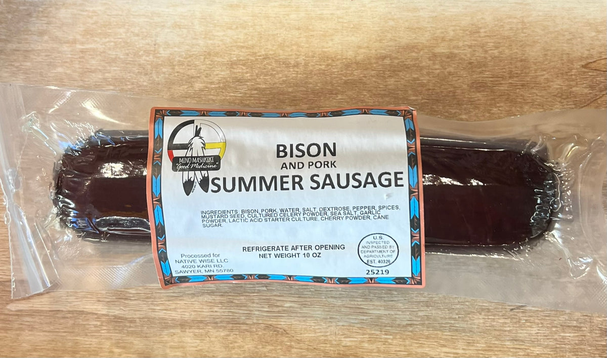 Bison + Pork Summer Sausage